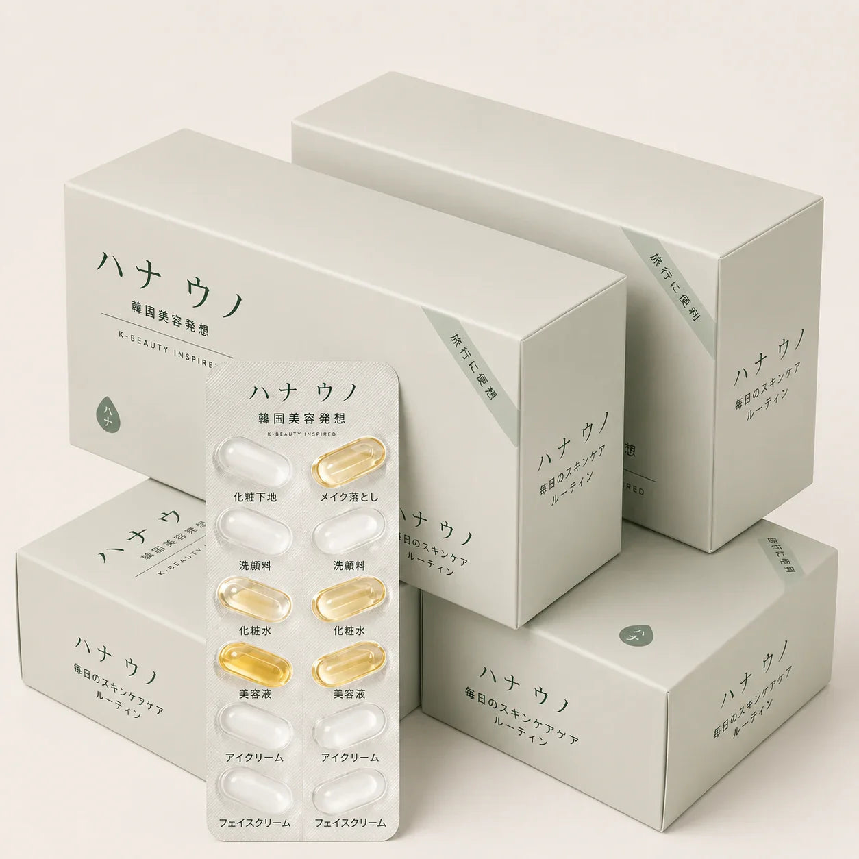 HANA UNO 7-in-1 カプセルエッセンスリチュアル（日本）