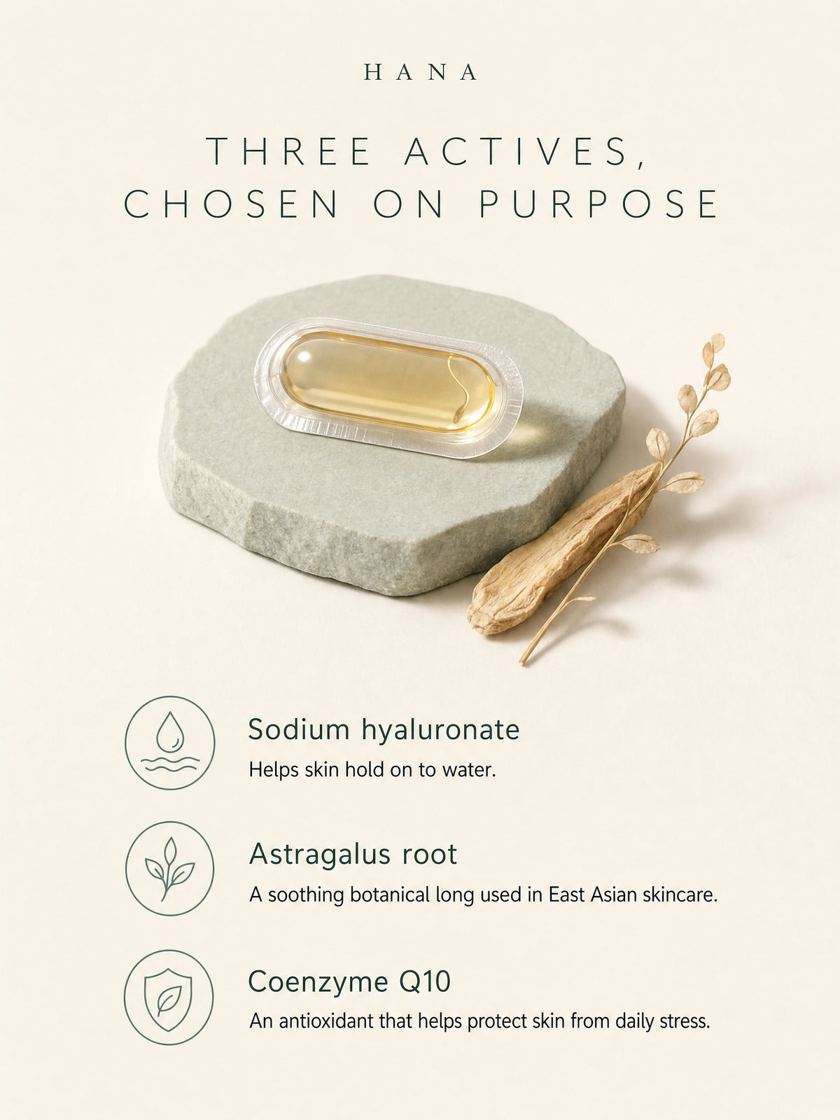 HANA · Rituale Capsula K-Beauty · Mattina & Sera